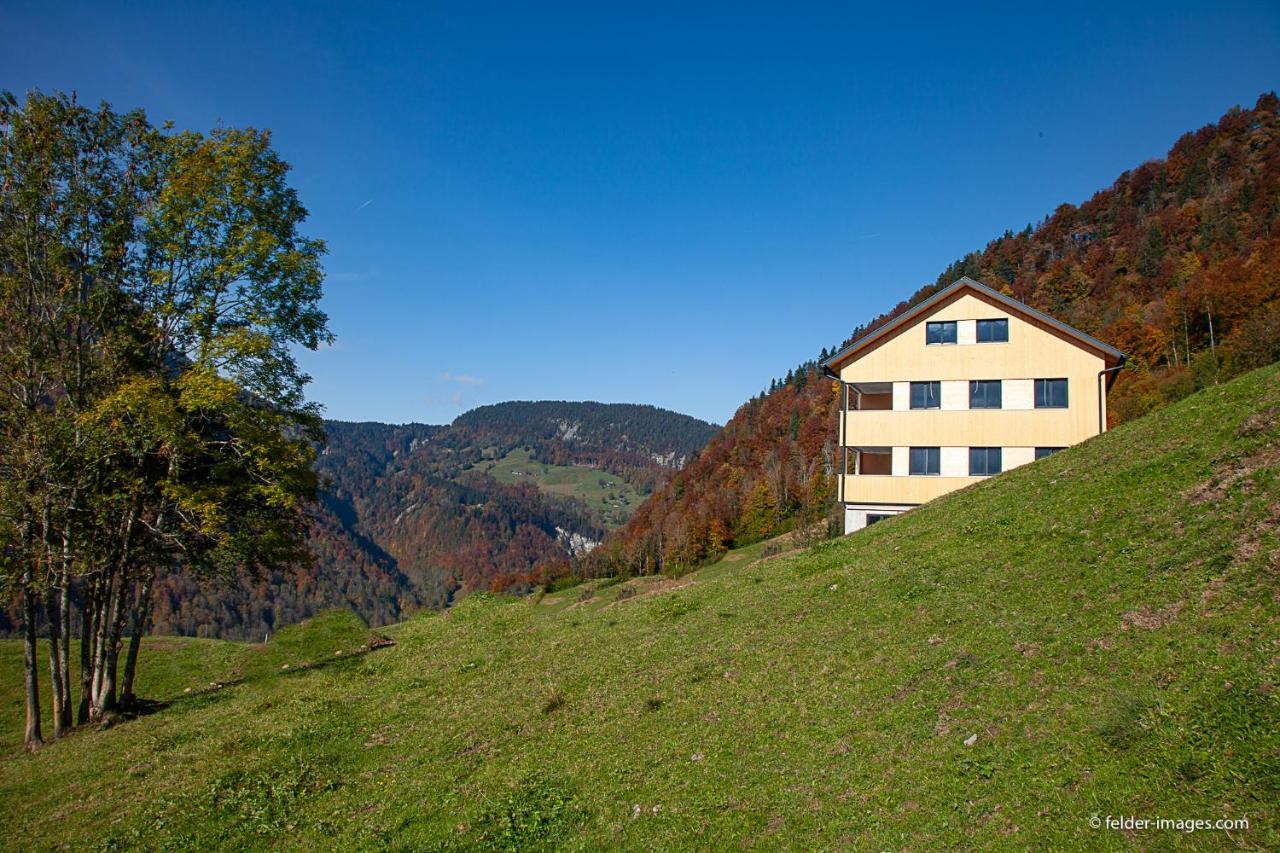 Panoramahof Bergglueck Apartment Mellau Exterior photo